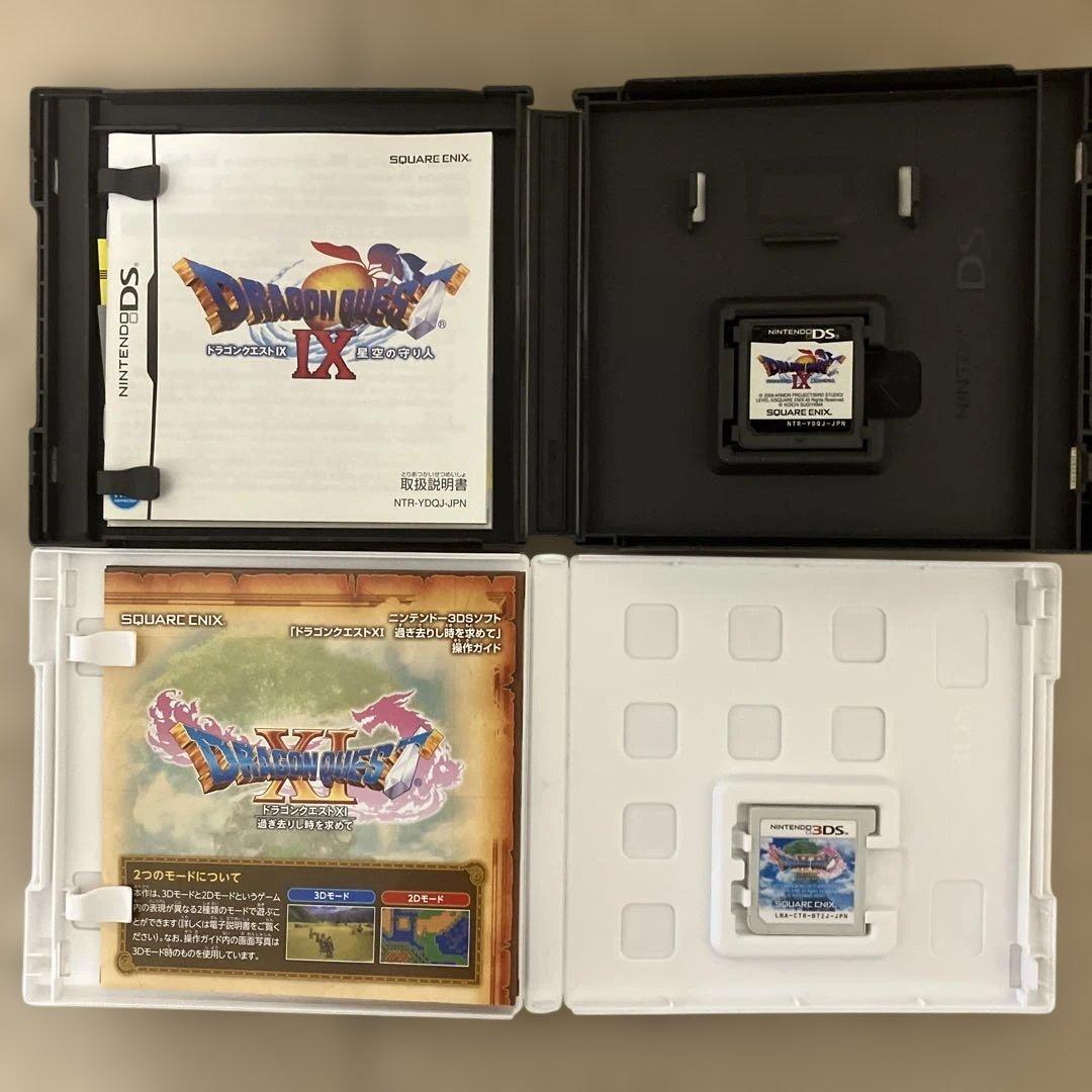 ドラゴンクエスト７、８、9、１１のDSソフト4本セット