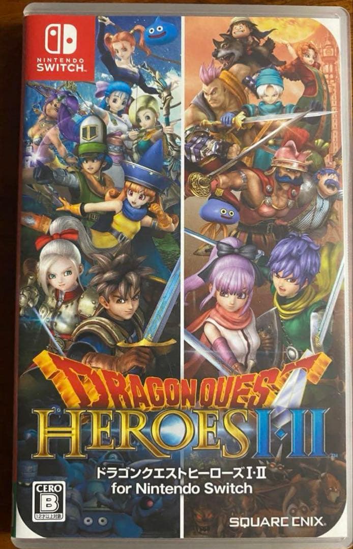 美品　ドラゴンクエストヒーローズI・II for Nintendo Switch