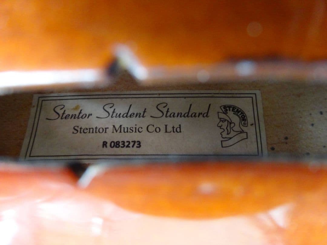 stentor バイオリン 4/4(大人サイズ)、ケース、弓、松ヤニ付きセット