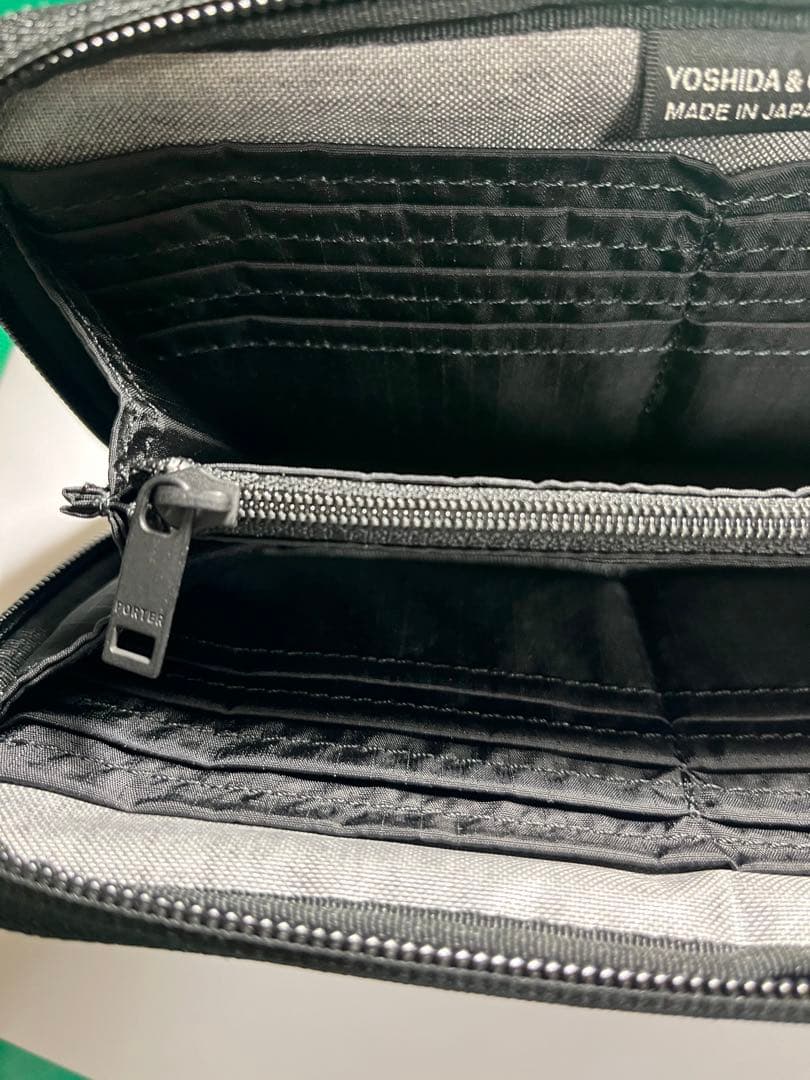 PORTER タクティカル 長財布 ブラック 吉田カバン 日本製 ラウンドジップ
