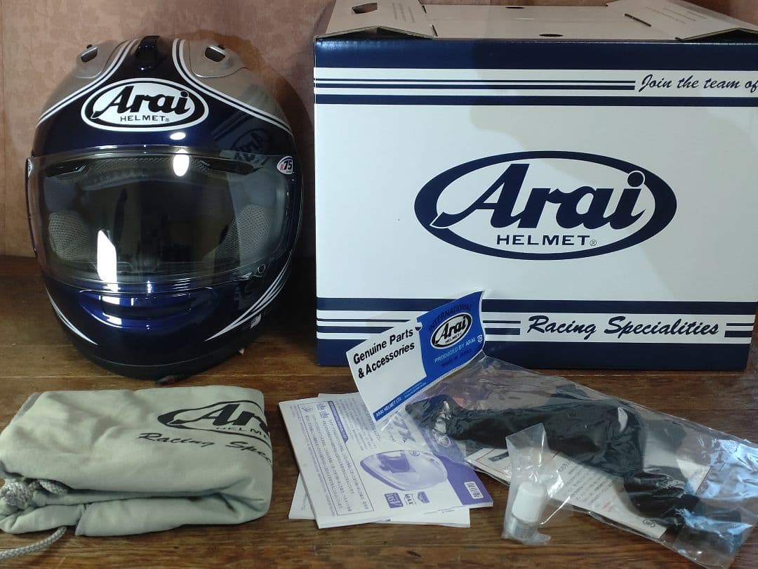 ★【限定品】Arai RX-7Xスペンサー青/銀 CB1000F乗りの方に！
