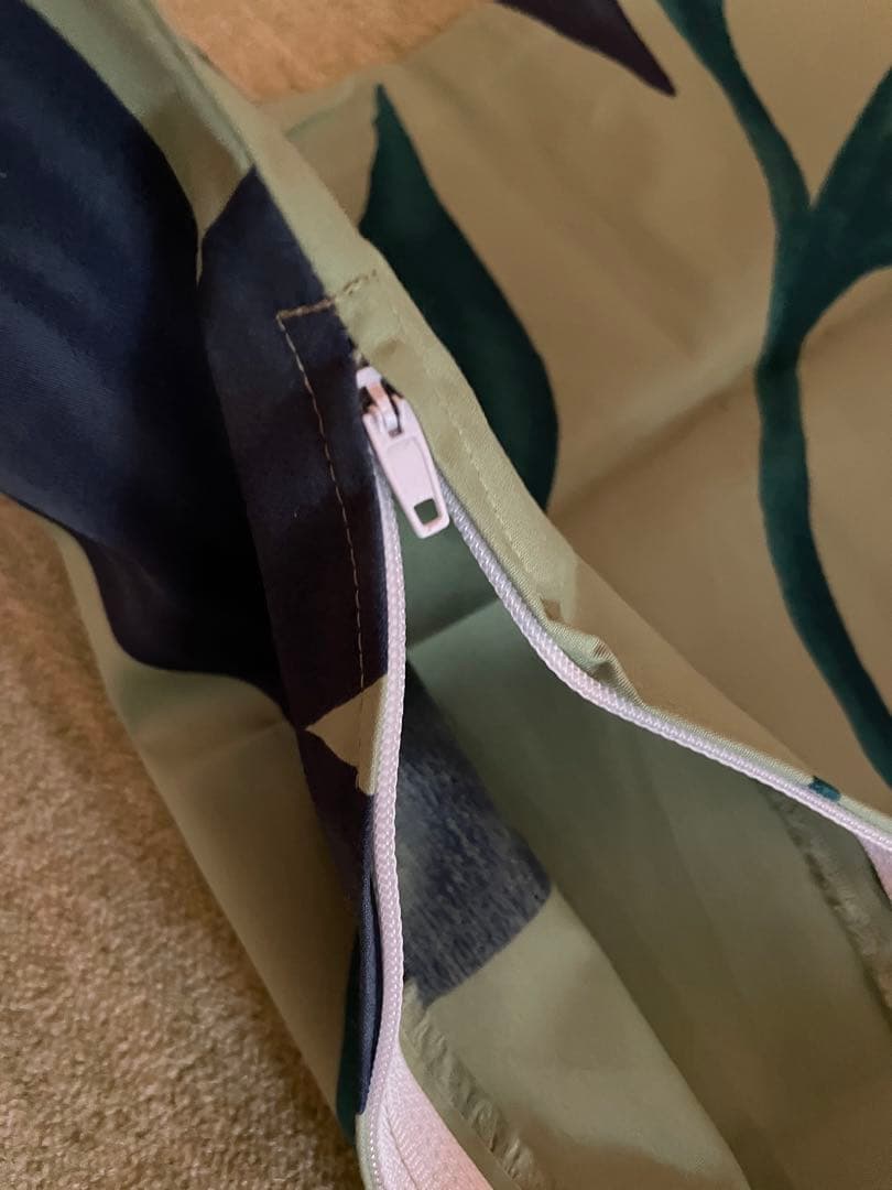 【ぴーまま】シビラ　フローレス クッションカバー　5枚