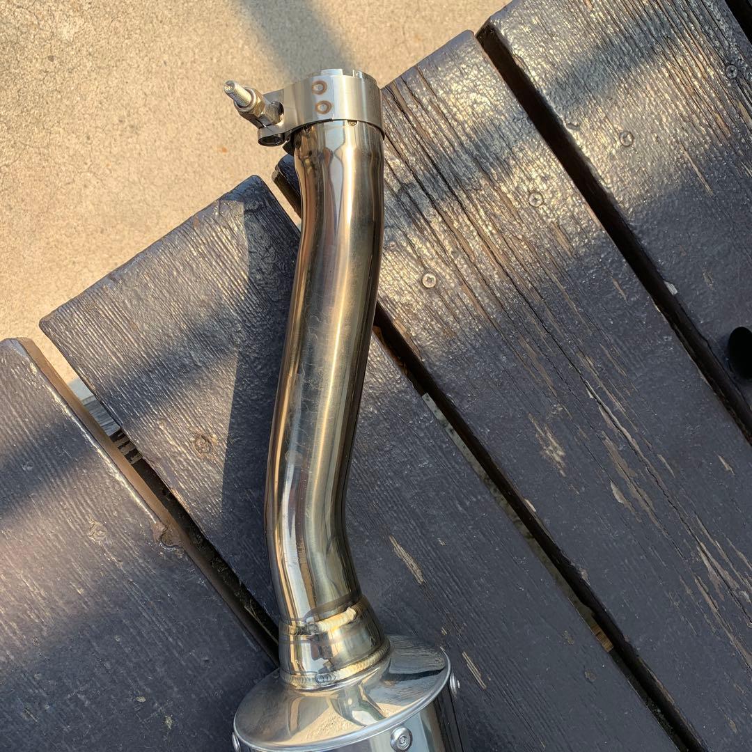 ヤマハセロー250 DG31J エキゾーストマフラー フロントパイプ