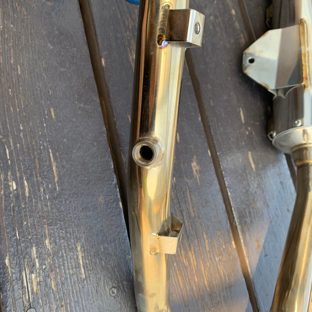 ヤマハセロー250 DG31J エキゾーストマフラー フロントパイプ