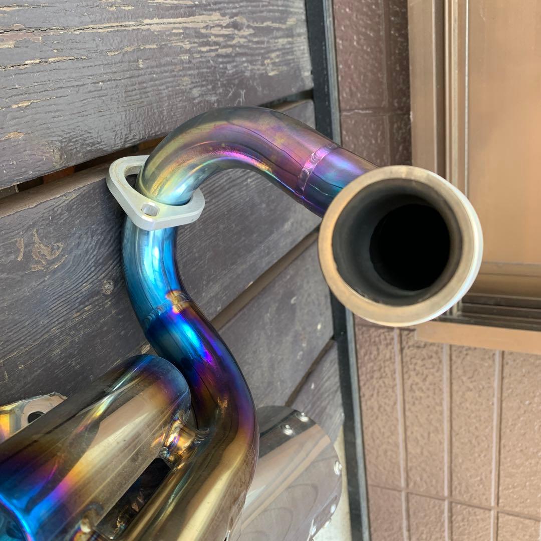 ヤマハセロー250 DG31J エキゾーストマフラー フロントパイプ