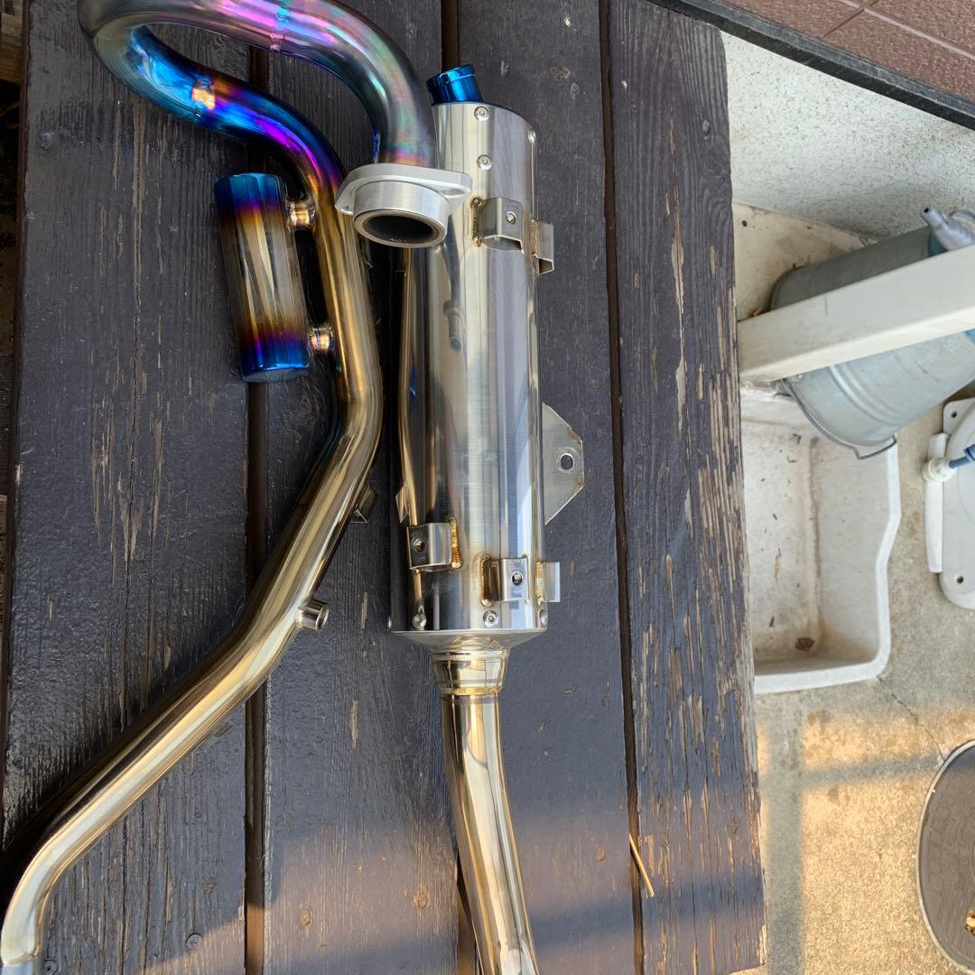 ヤマハセロー250 DG31J エキゾーストマフラー フロントパイプ