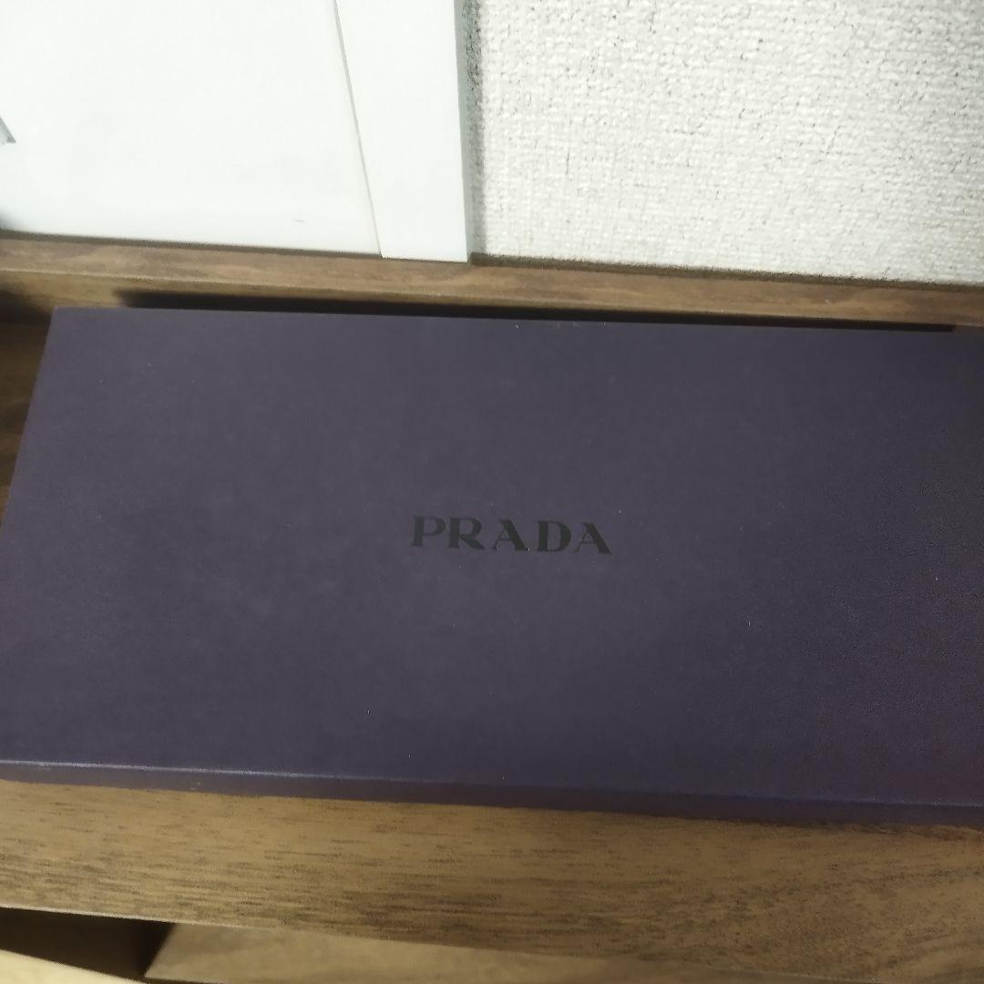 PRADA ブラック レザー手袋