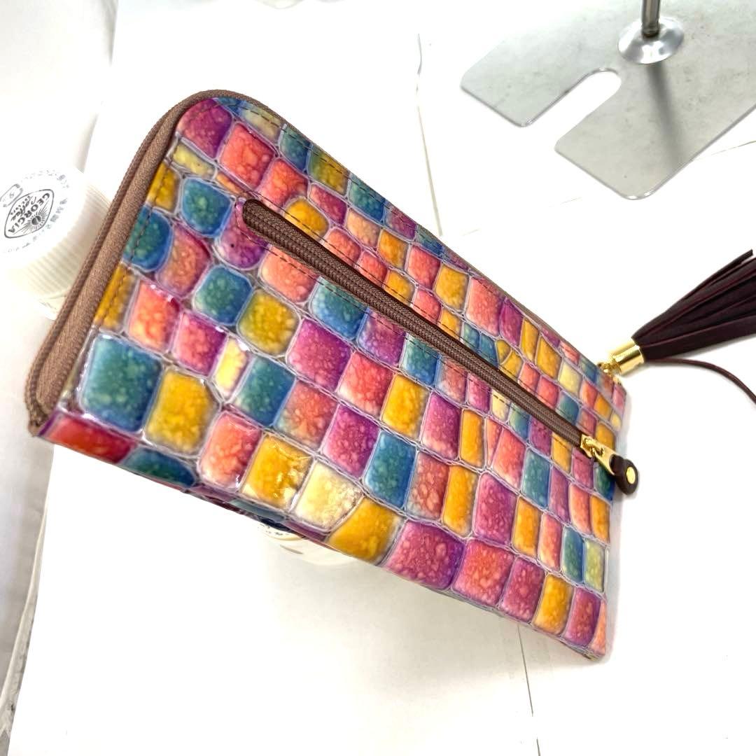 ATAO アタオ　リモ　ヴィトロ　L字ファスナー　長財布　ロングウォレット