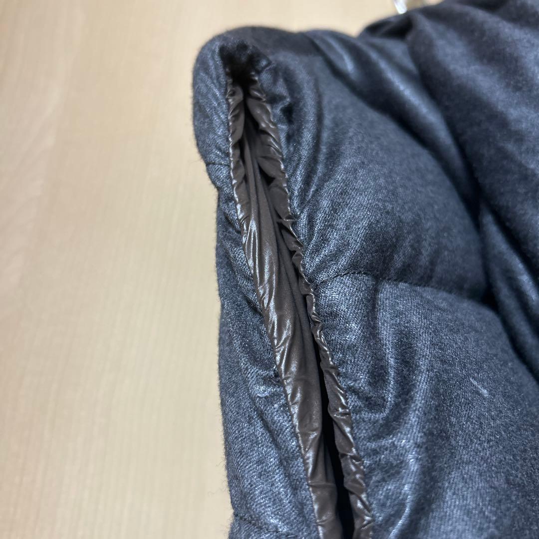 お値下げします♡DOVETICA ダークグレー フード付きダウンベスト 40