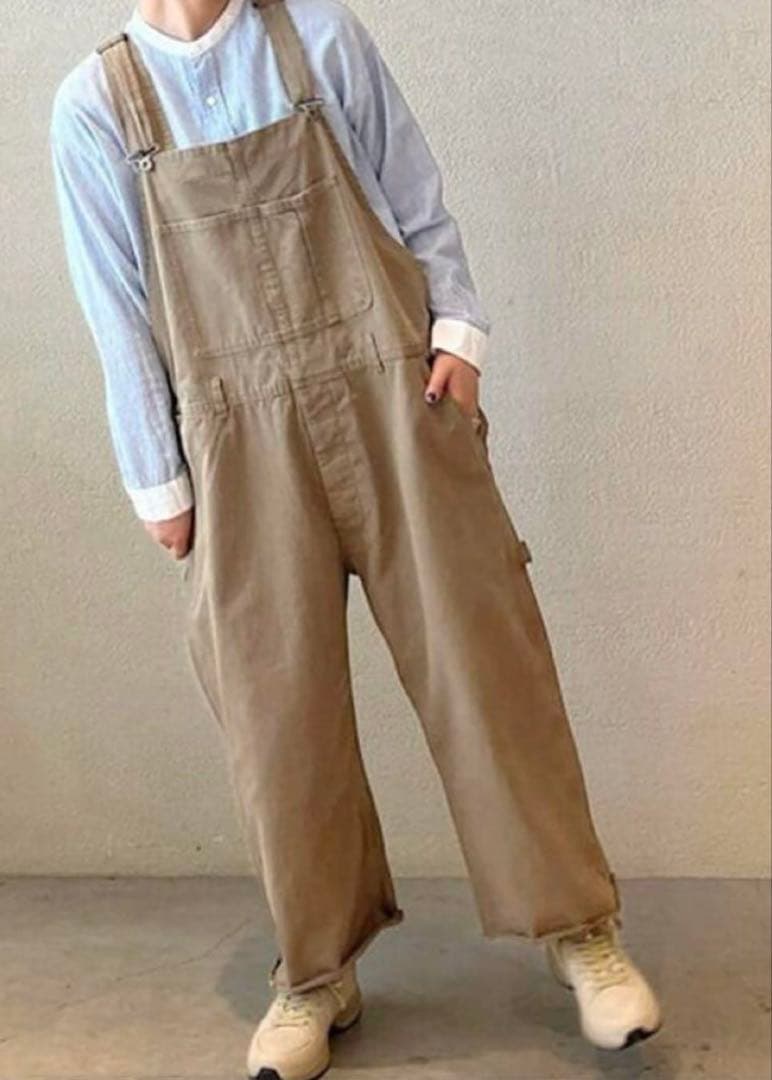 新品　ジャーナルスタンダード　luxe ヴィンテージヘリンボン　オーバーオール