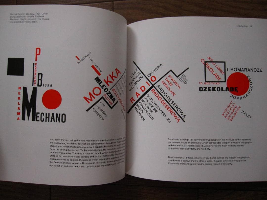 Pioneers of Modern Typography　タイポグラフィ