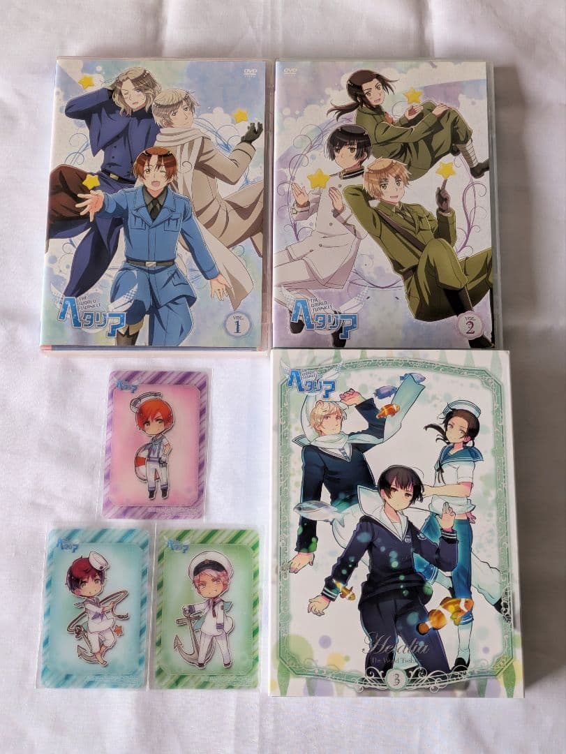 クリアカード付き ヘタリア キャラクターCD II 全8巻セット