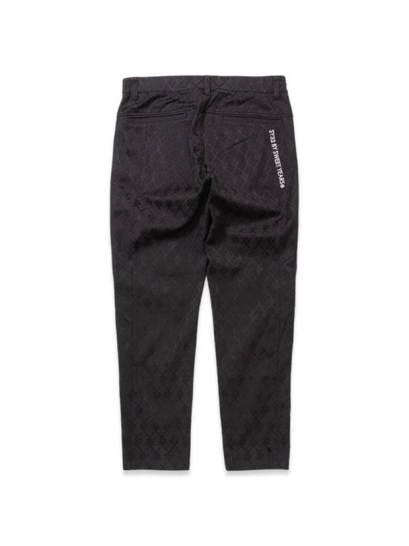 SY32グレー　LサイズJACQUARD STRETCH WOVEN PANT