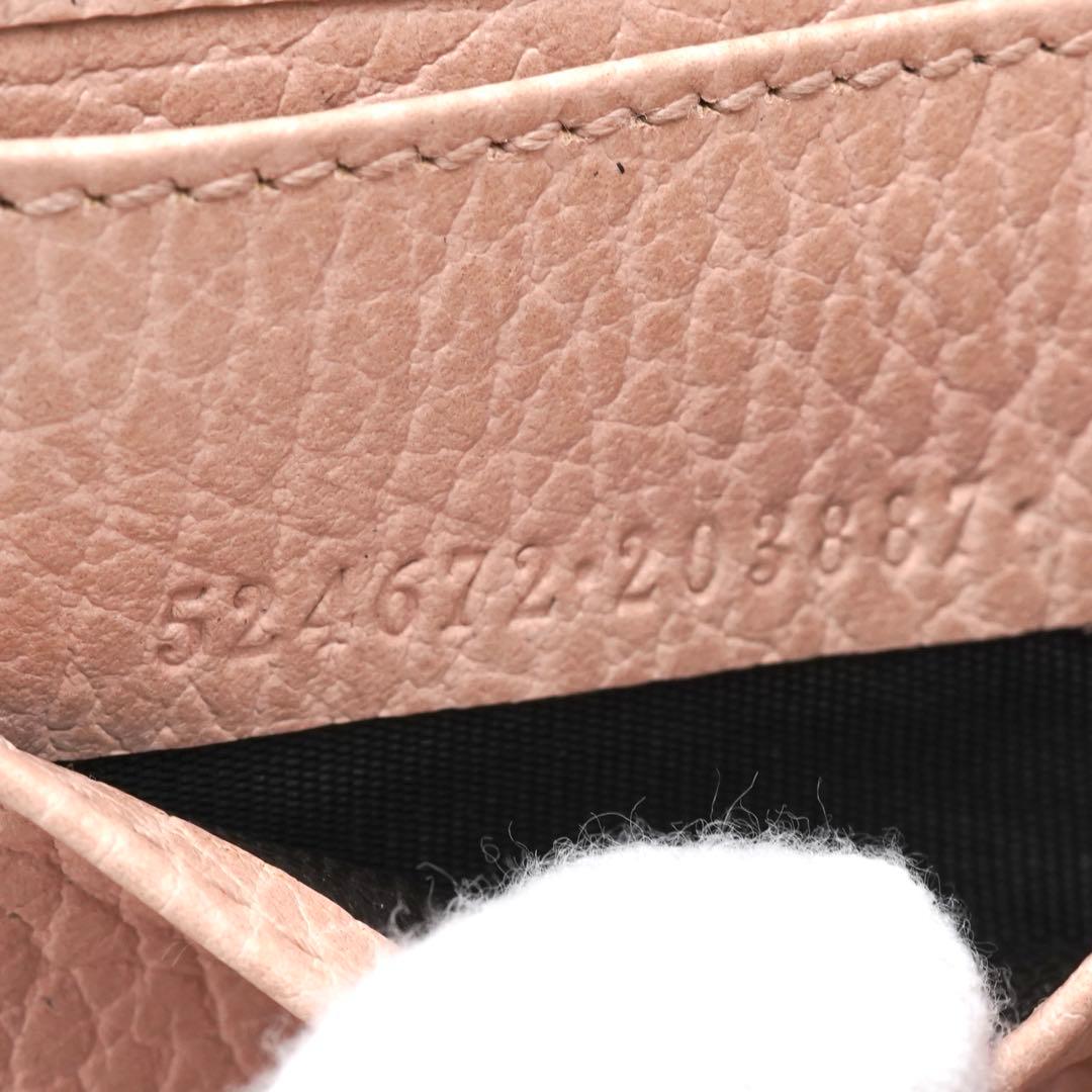 ✨未使用展示品・箱付き✨　GUCCI ミニ財布　マーモント　三つ折り　GG