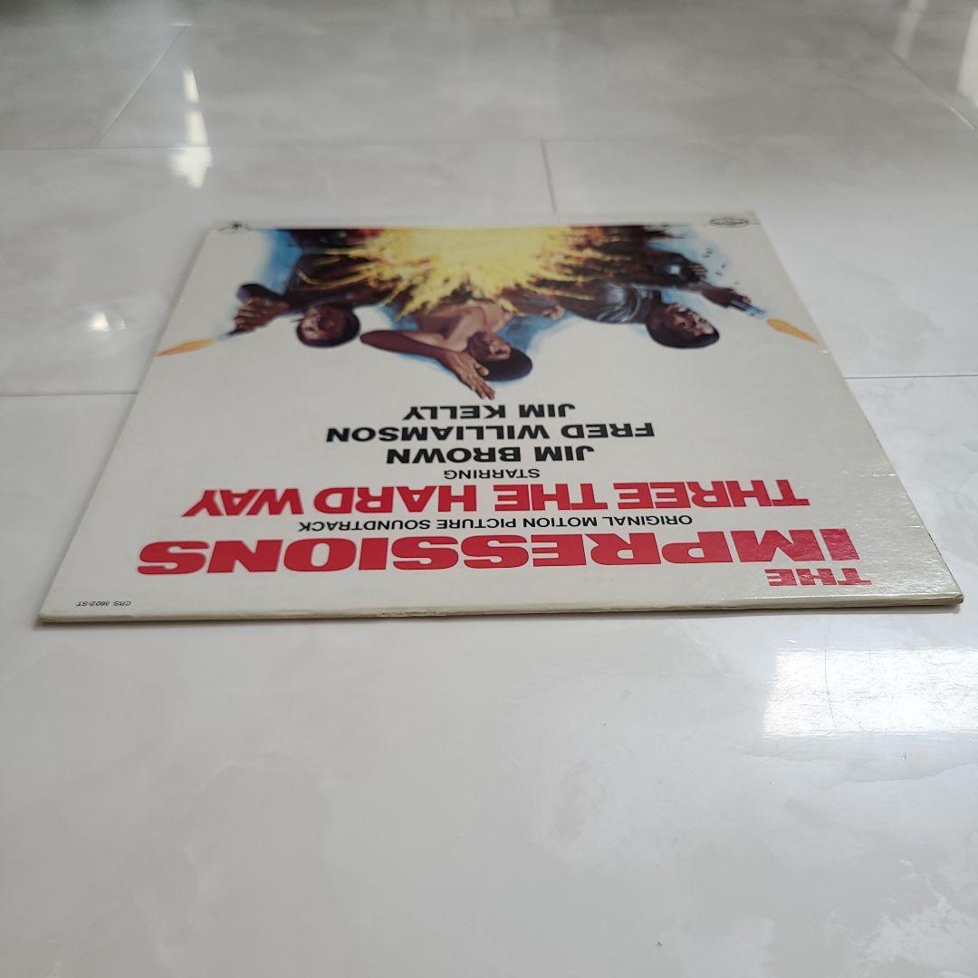 ★ＵＳオリジナル盤★スリー・ザ・ハード・ウェイ』THE IMPRESSIONS