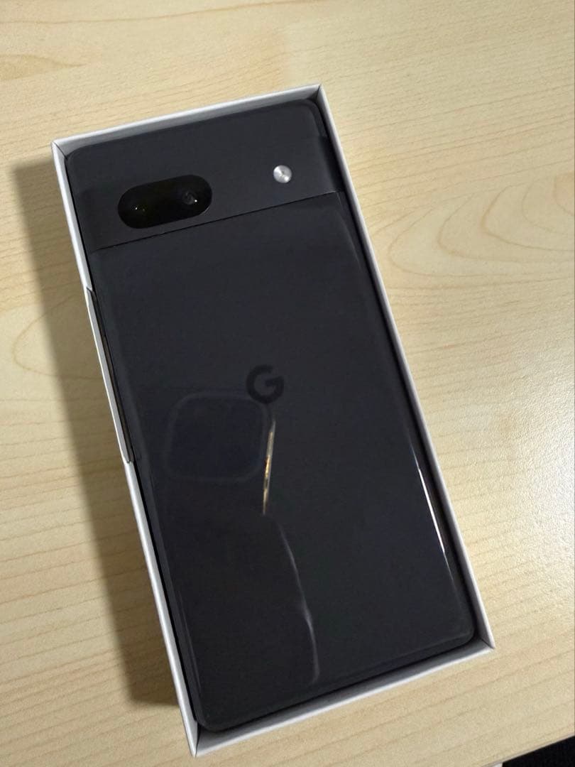 【ほぼ新品】GooglePixel7a チャコール ｜付属品完備｜SIMフリー