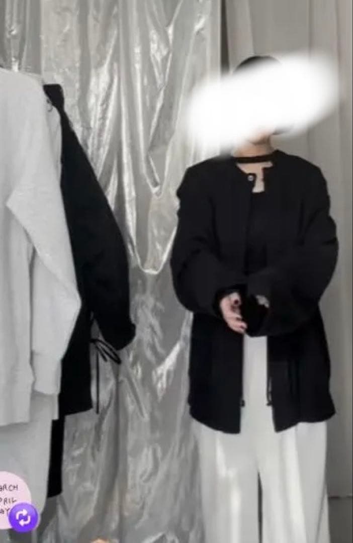 marchaprilmay｜レーヌスウェット　ブラック