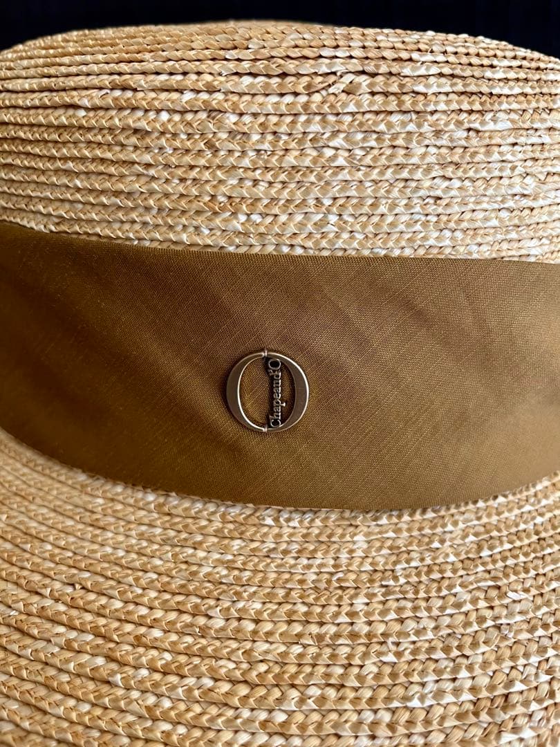 Chapeau d' O シャポードオー 未使用 カサブランカ ブラウン 帽子