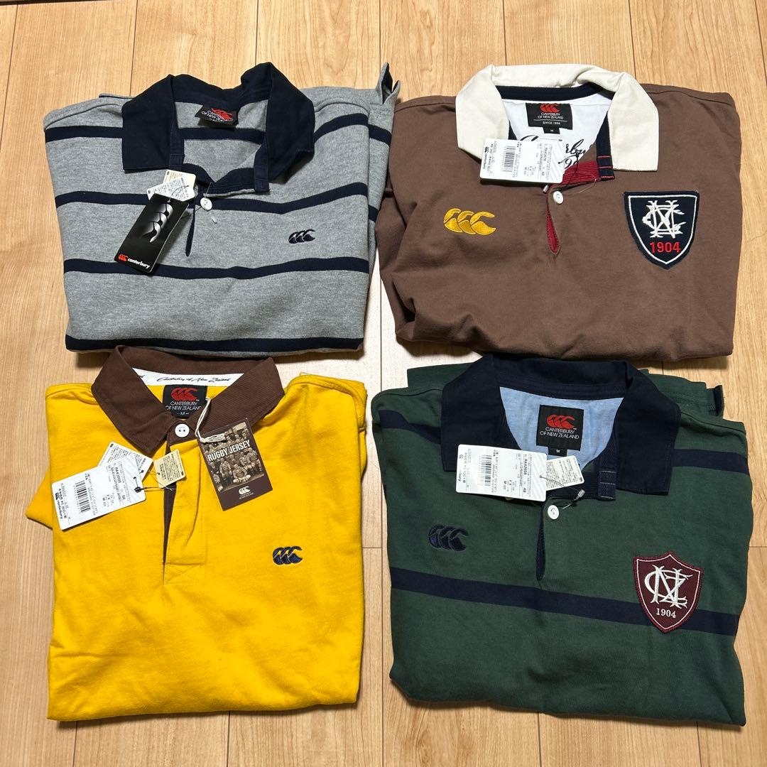 専用出品　Canterbury 4枚セット　長袖ポロシャツ　ラガーシャツ