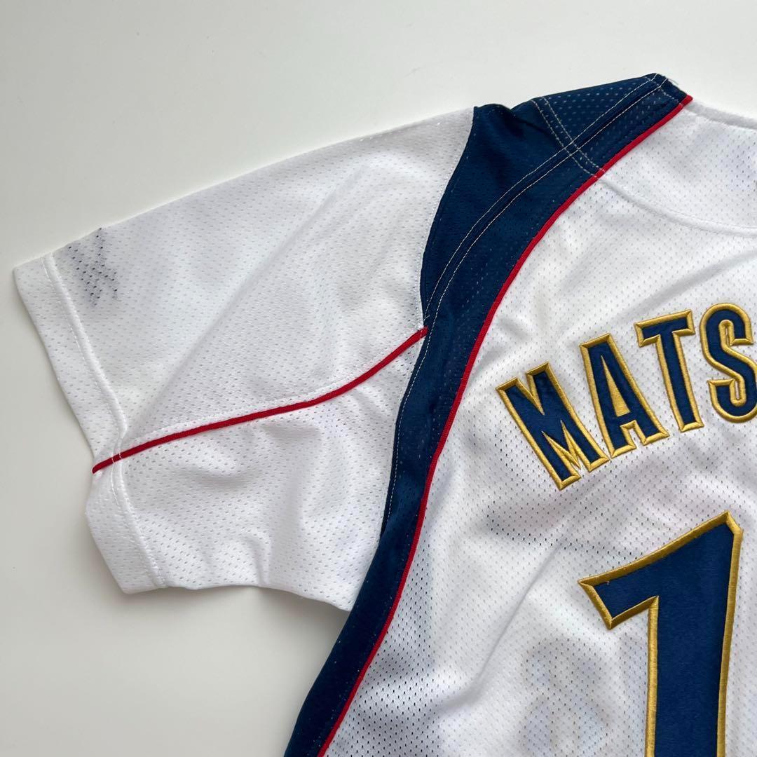 2009 WBC 松坂大輔 #18 ユニフォーム ホワイト ミズノA610