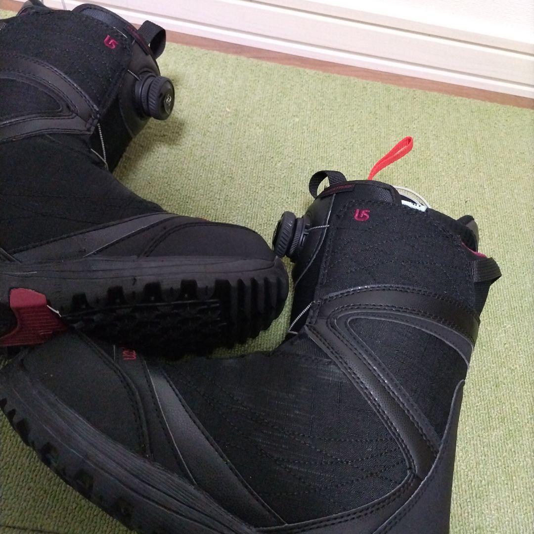 バートン 24cm ボアシステム ブラックスノーボードブーツ