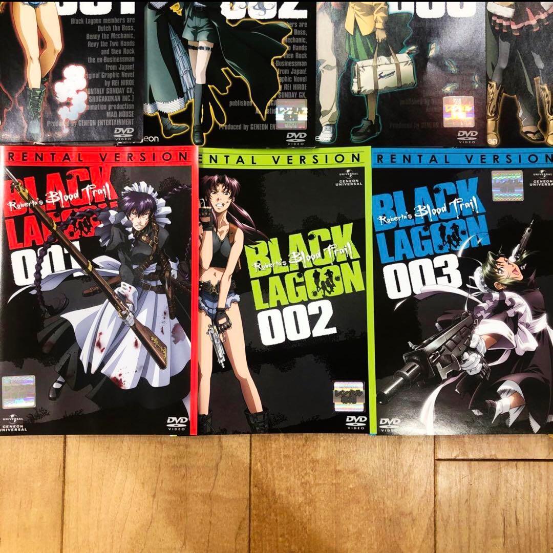 ブラックラグーン　1期+2期+3期　全17巻セット　完結　DVD　アニメ