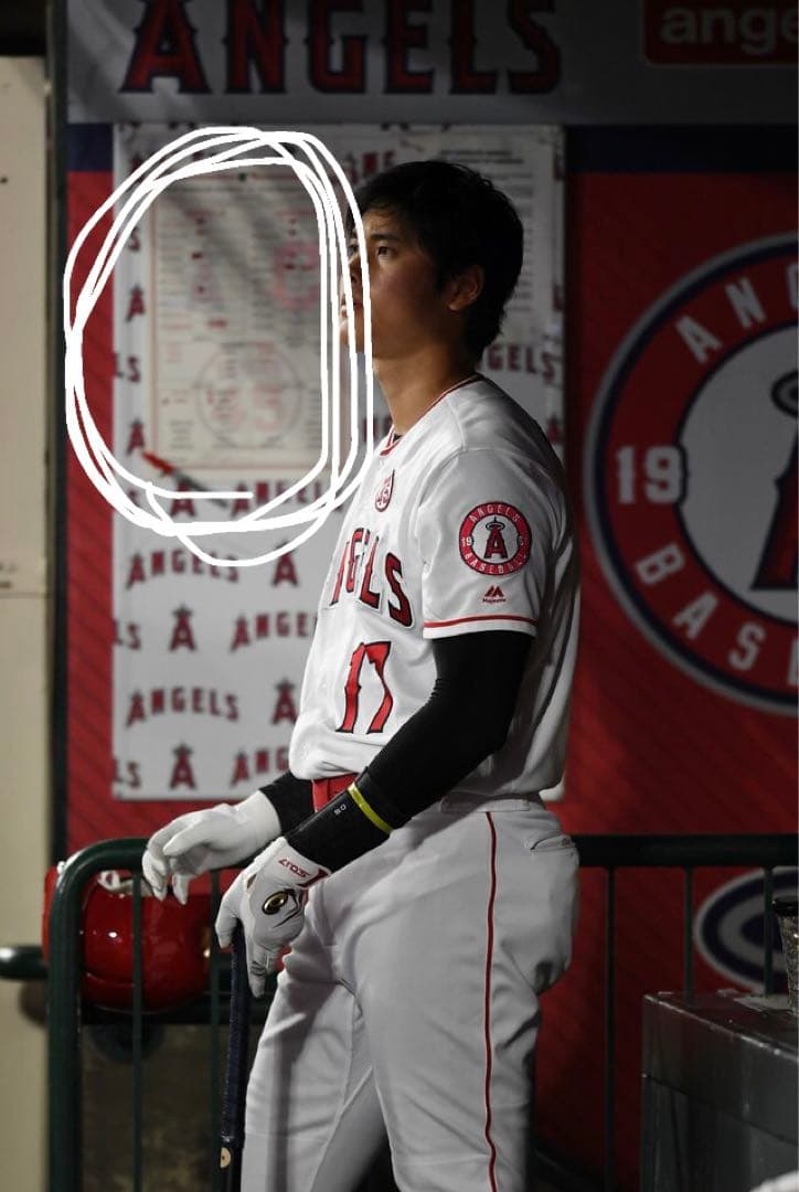 No.1【激レア】実使用品　大谷翔平　ラインナップカード　34号HR MVP