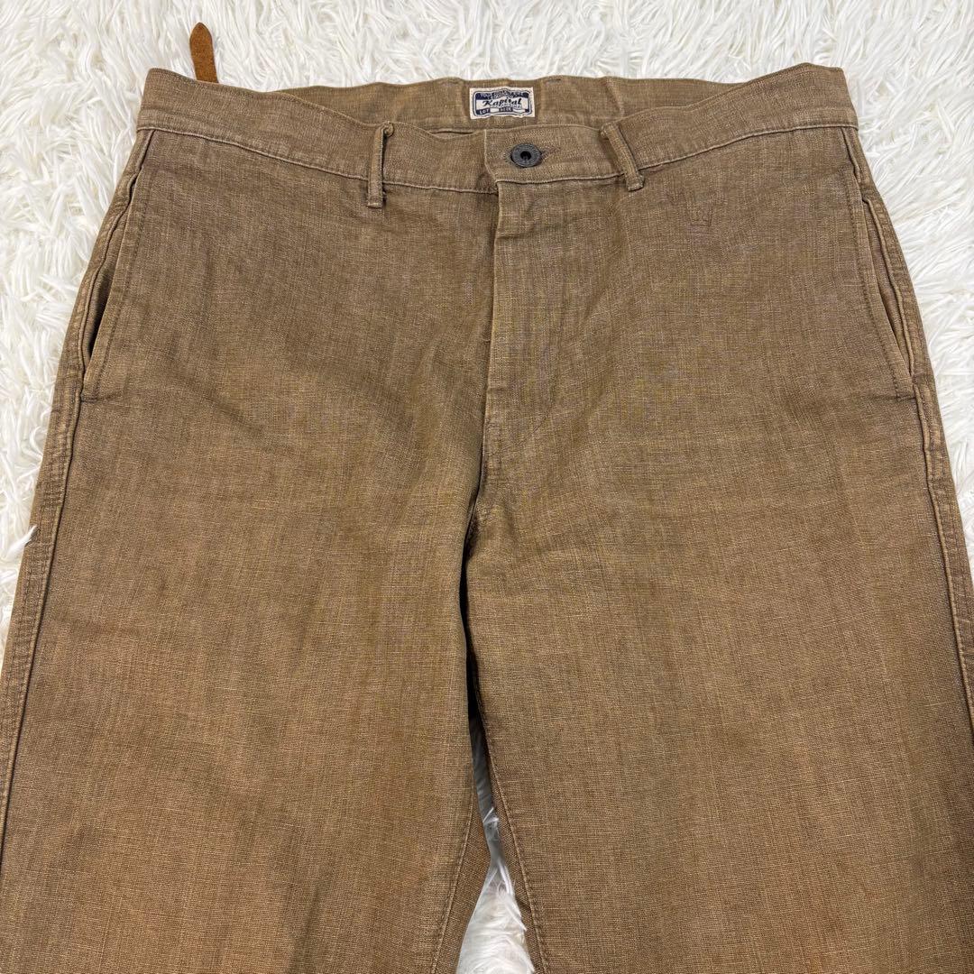 キャピタル　カメラパンツ　ズボン　XL 大きいサイズ　フレアパンツ　ブーツカット