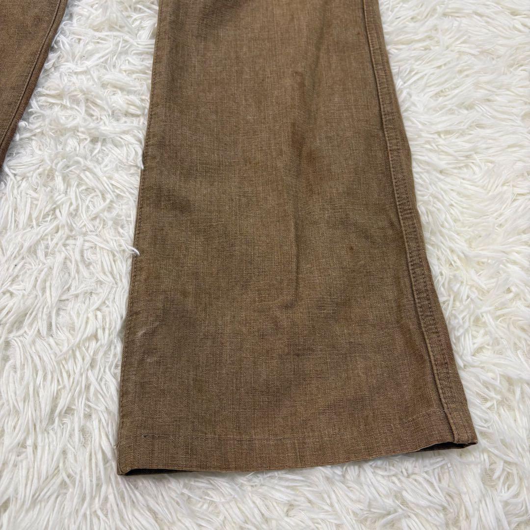 キャピタル　カメラパンツ　ズボン　XL 大きいサイズ　フレアパンツ　ブーツカット