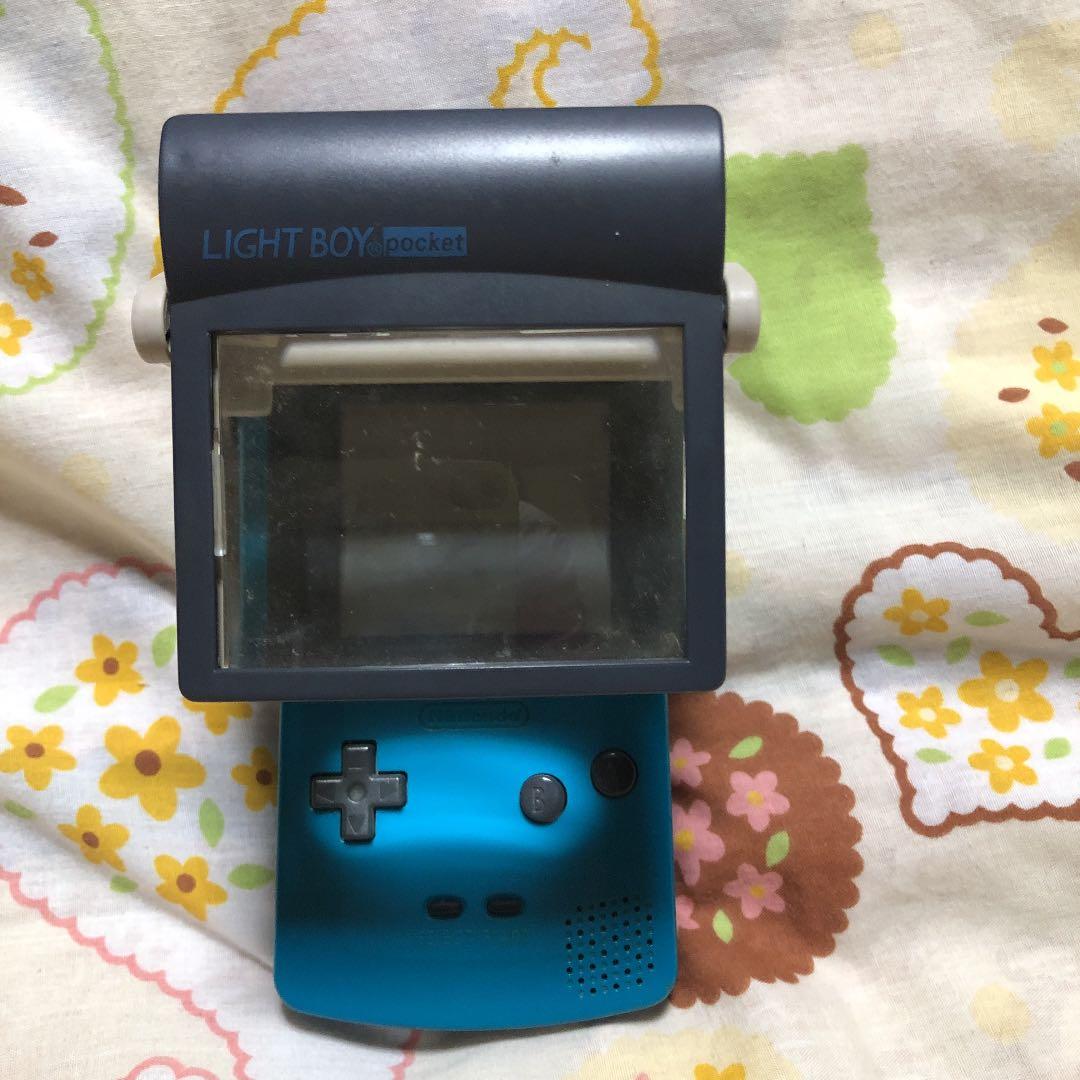 ゲームボーイカラー 本体&LIGHT BOY pocket⭐︎セット⭐︎ジャック品
