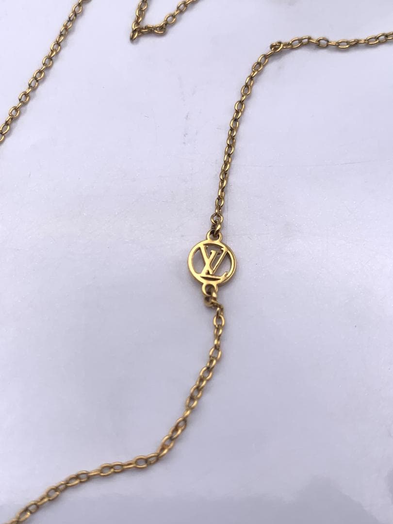 【訳あり】ルイヴィトン コリエ ルイゼット M00365 ネックレス