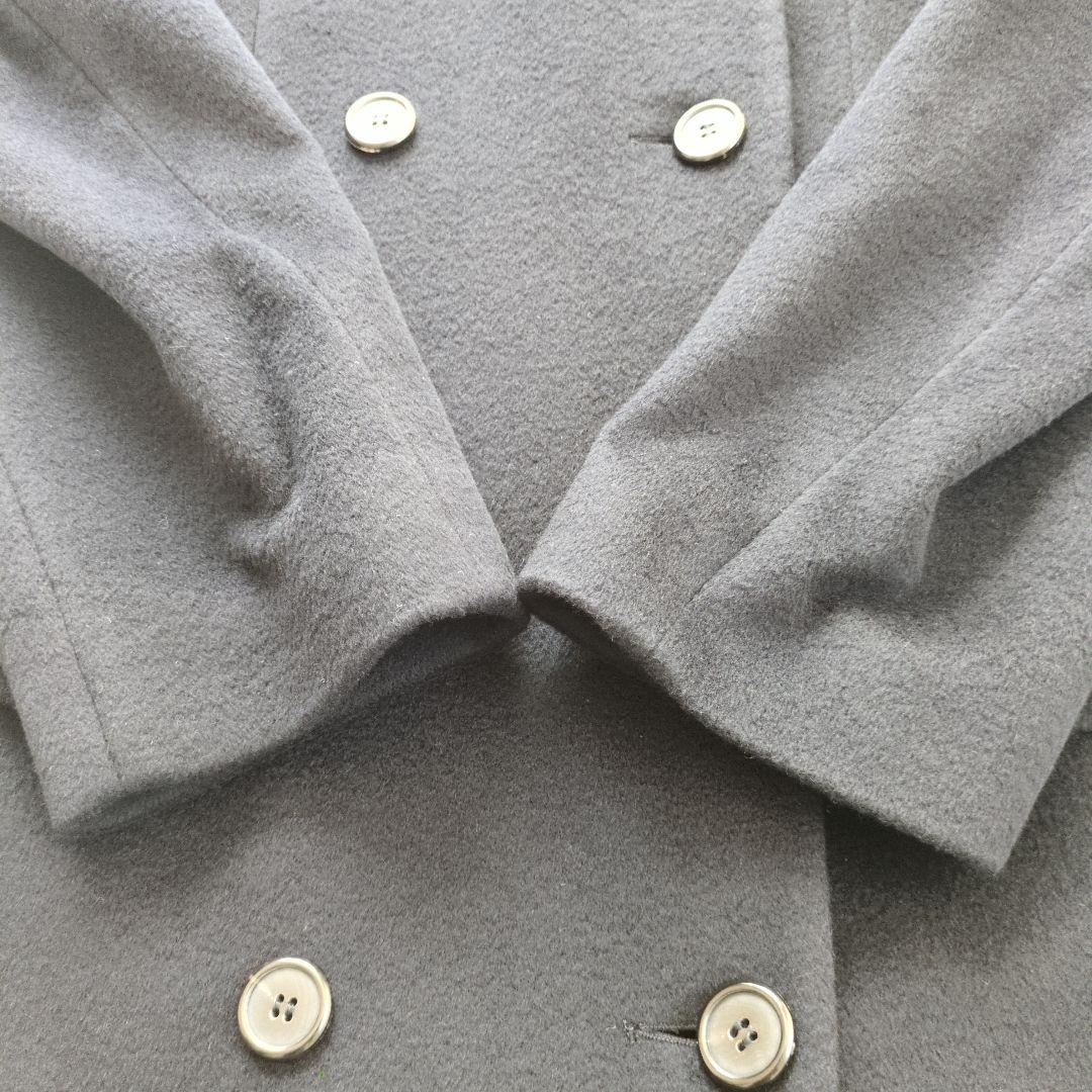 STRENESSE ストラネス カシミヤ100％ ロングコート ネイビー 美品