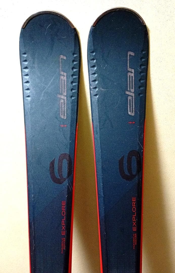 160cm elan explore6 スキー板 ビンディング付き