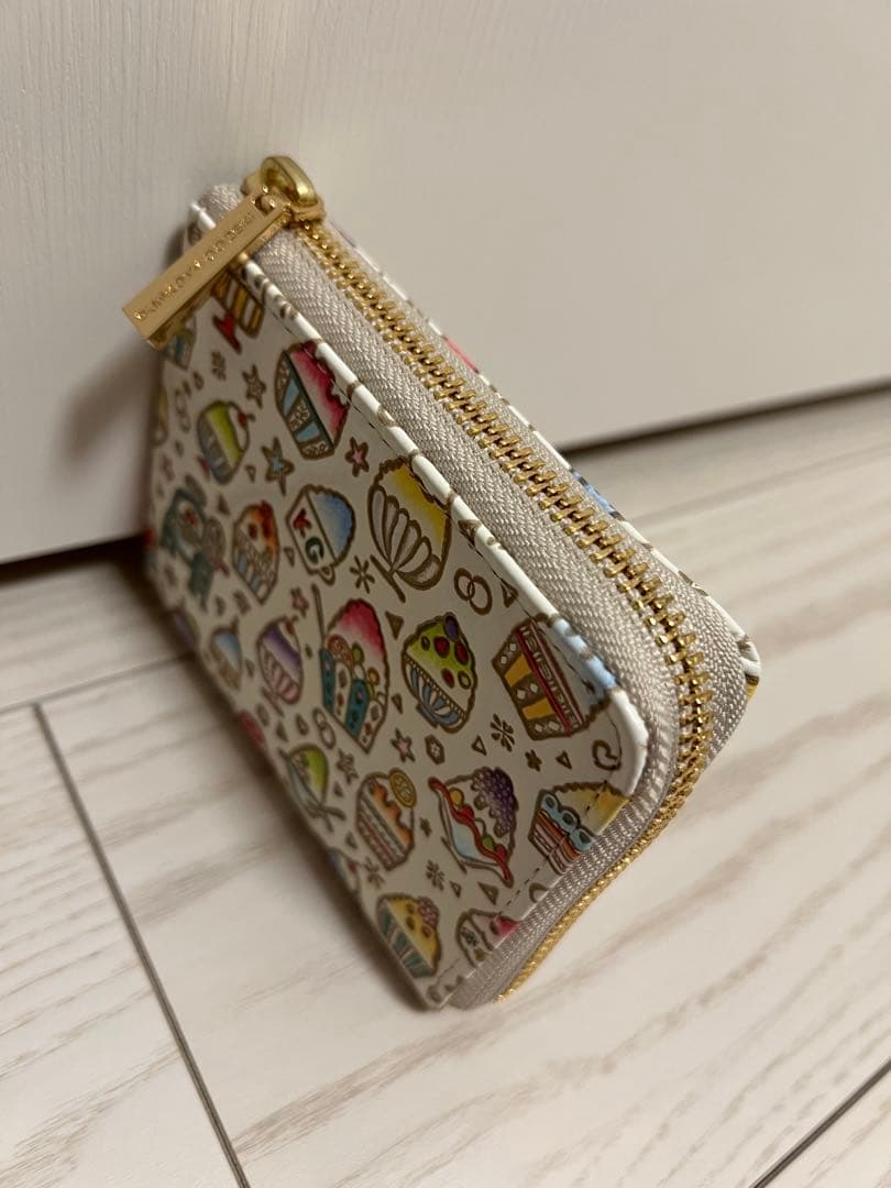 お値引き　文庫屋大関♡かき氷デザイン 小銭カード入れ