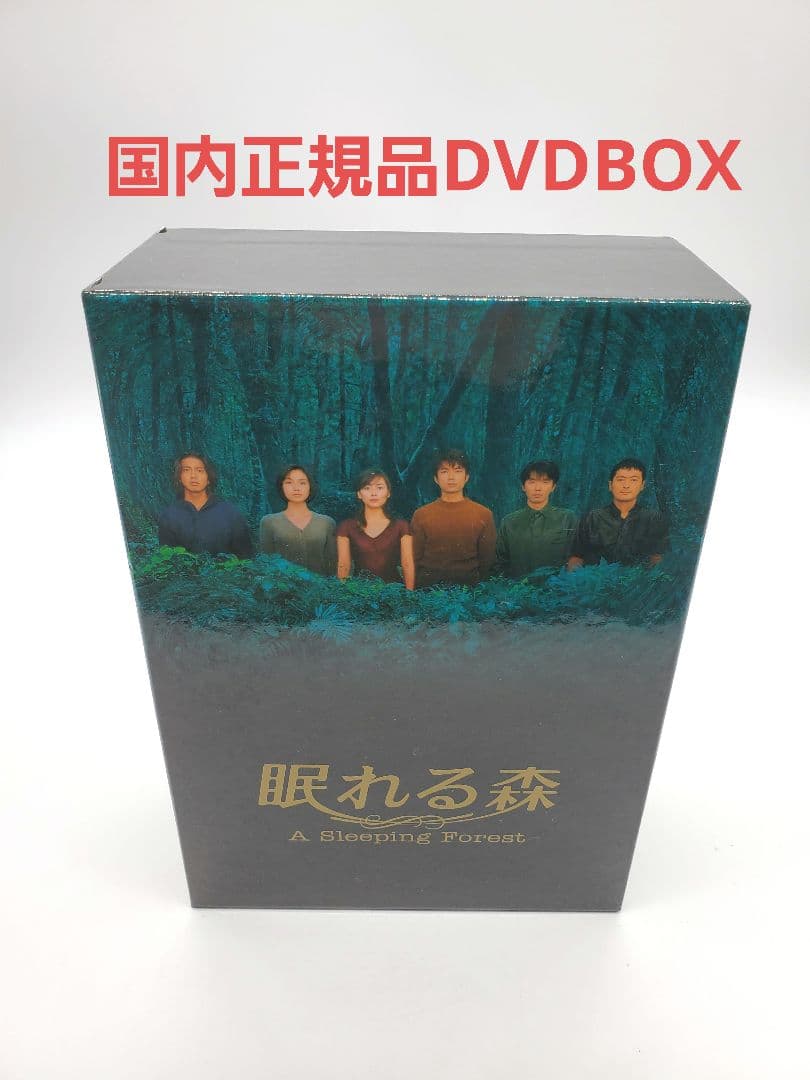 眠れる森 DVD-BOX〈4枚組〉中山美穂 木村拓哉