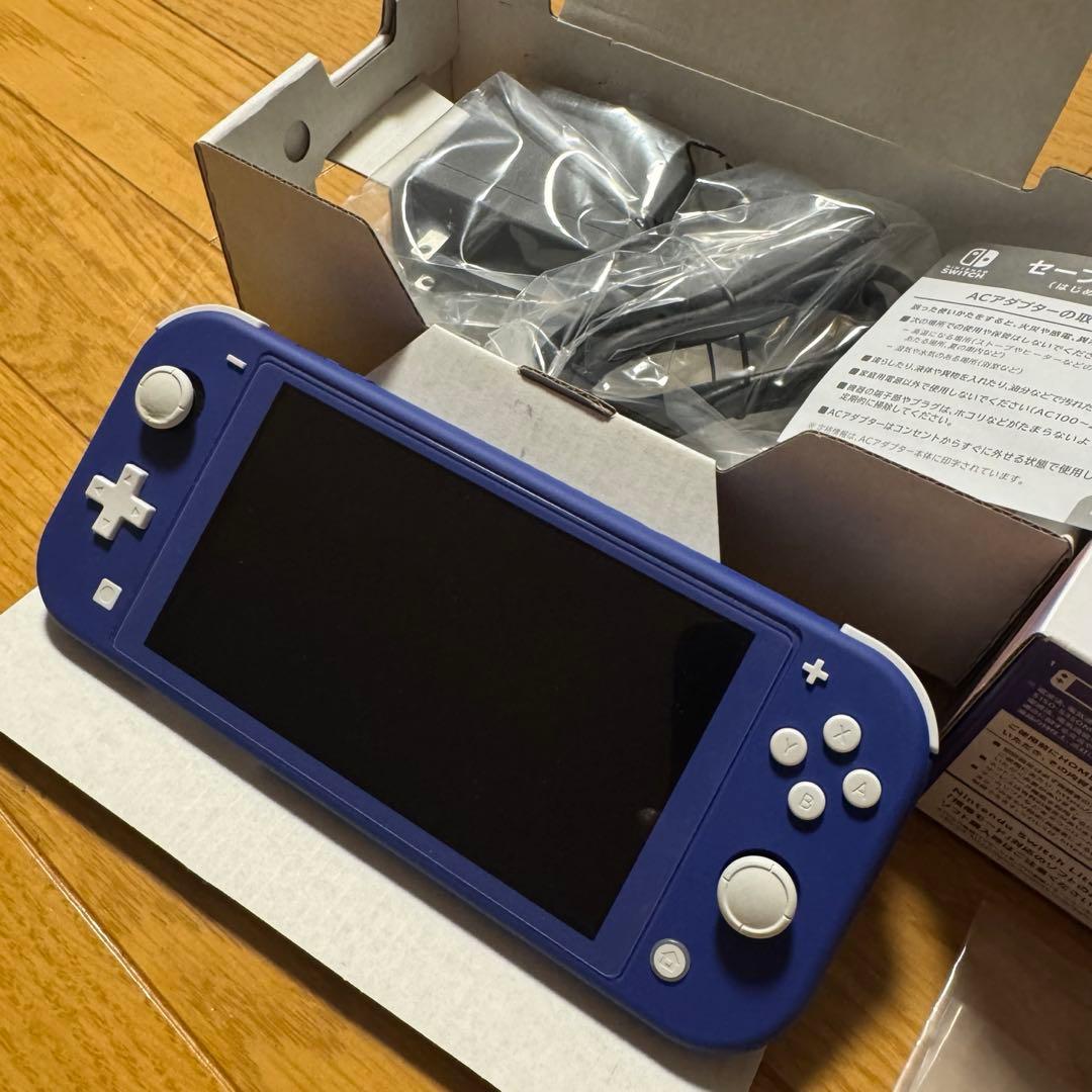 【美品】Nintendo Switch lite 任天堂 スイッチライト ブルー