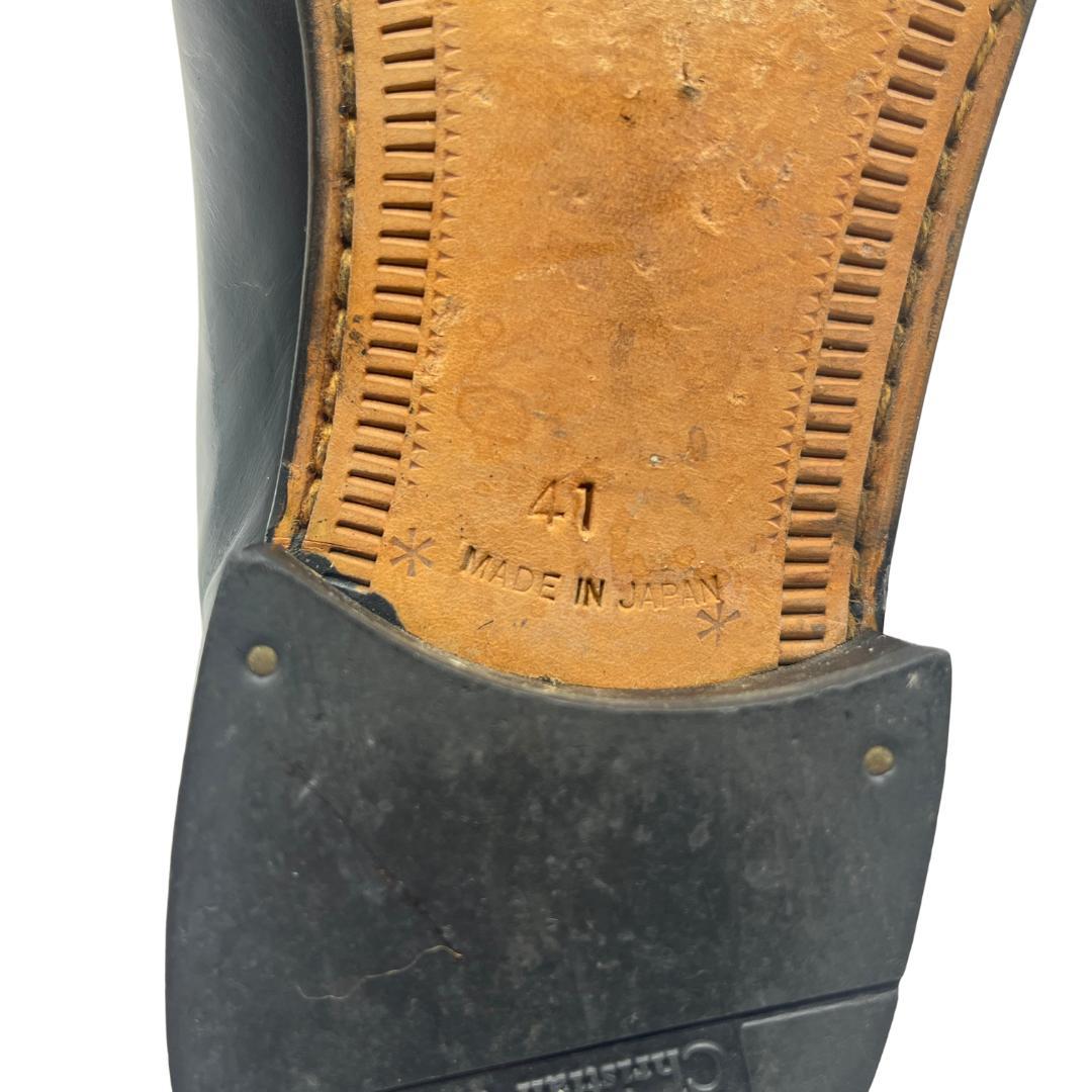 Christian Dior Monsieur レザーローファー 黒 41