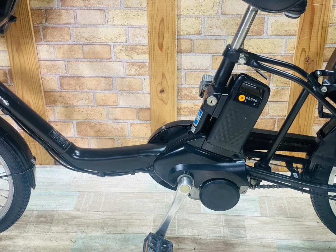 超人気ブラック系 パナソニック 子供乗せ電動アシスト自転車 H3340