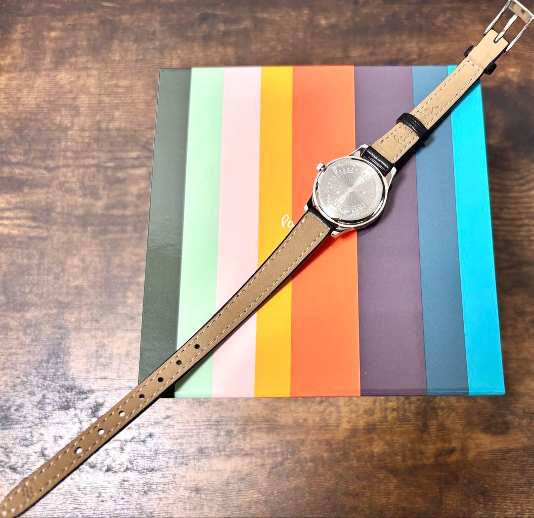 【新品】Paul Smith The City パープル×ブラック シンプル時計