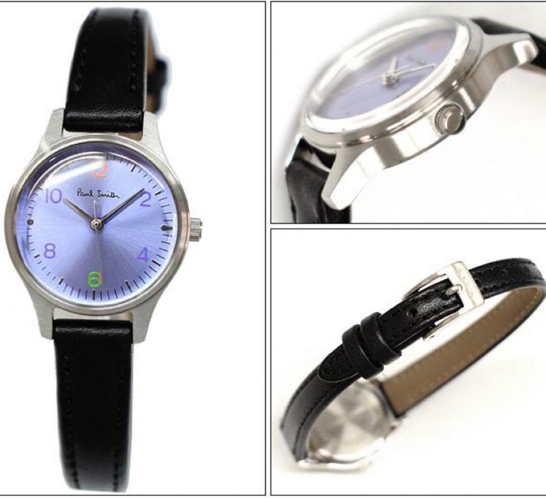 【新品】Paul Smith The City パープル×ブラック シンプル時計