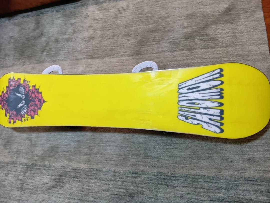 SALOMON 133CM ジュニア スノーボード×BURTONビンディング