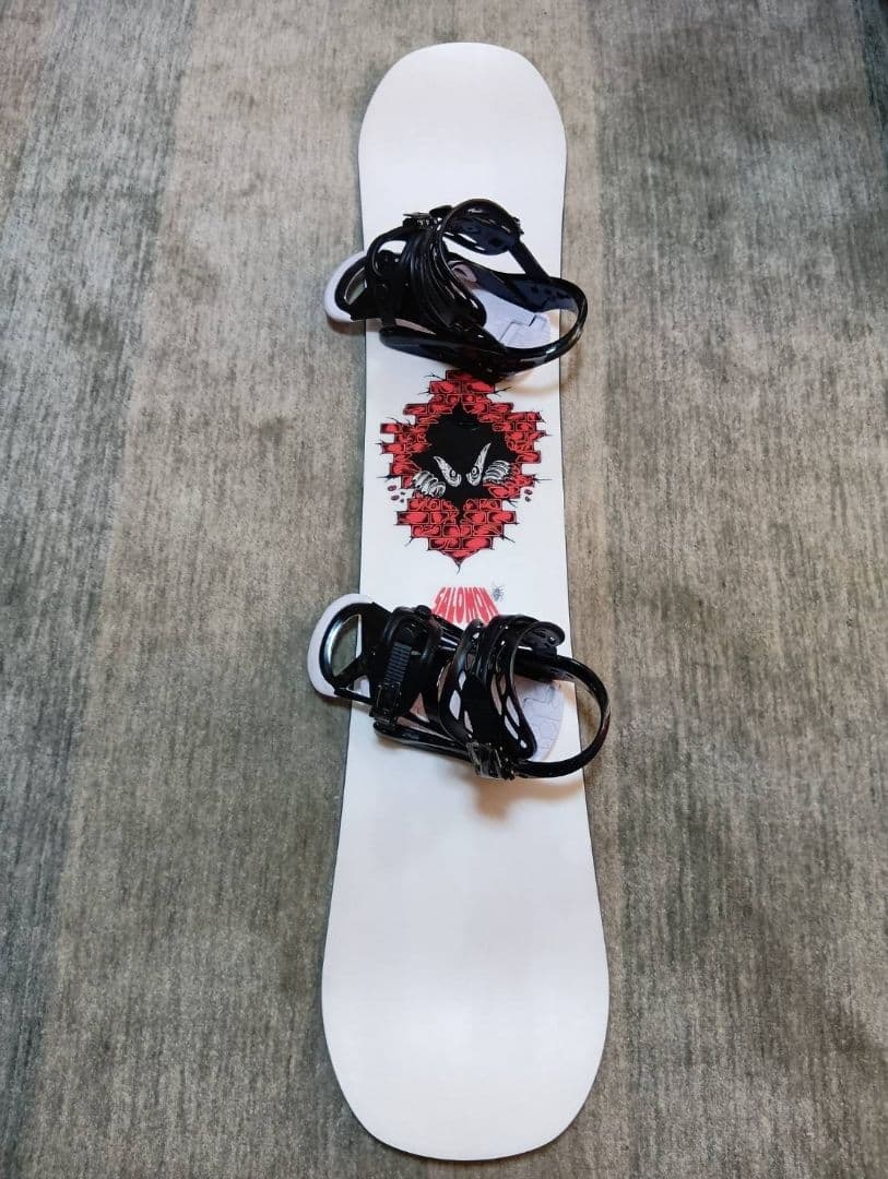 SALOMON 133CM ジュニア スノーボード×BURTONビンディング