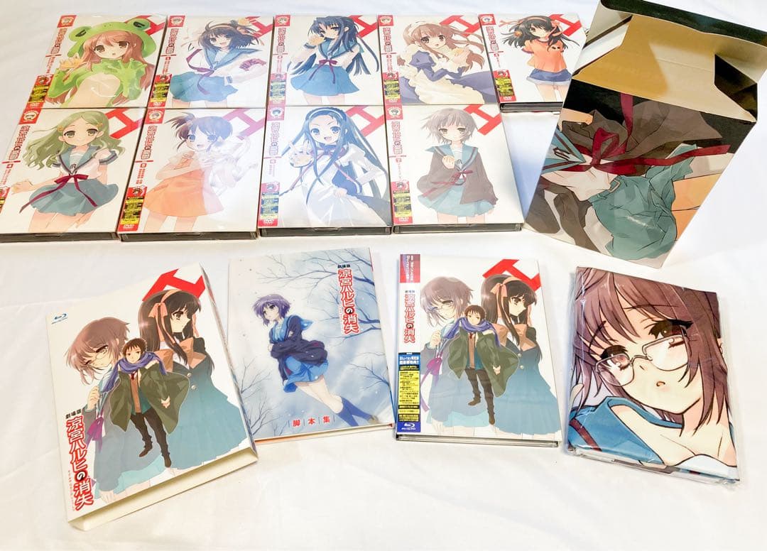 涼宮ハルヒDVD BD CD Bookセット