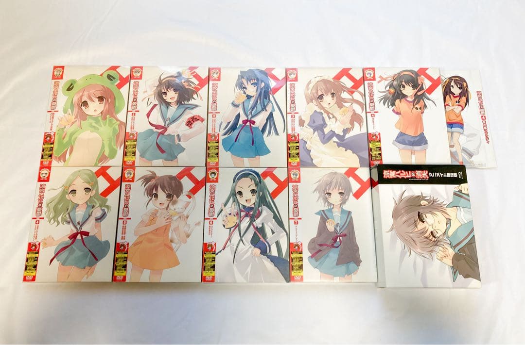 涼宮ハルヒDVD BD CD Bookセット