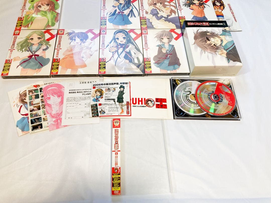 涼宮ハルヒDVD BD CD Bookセット