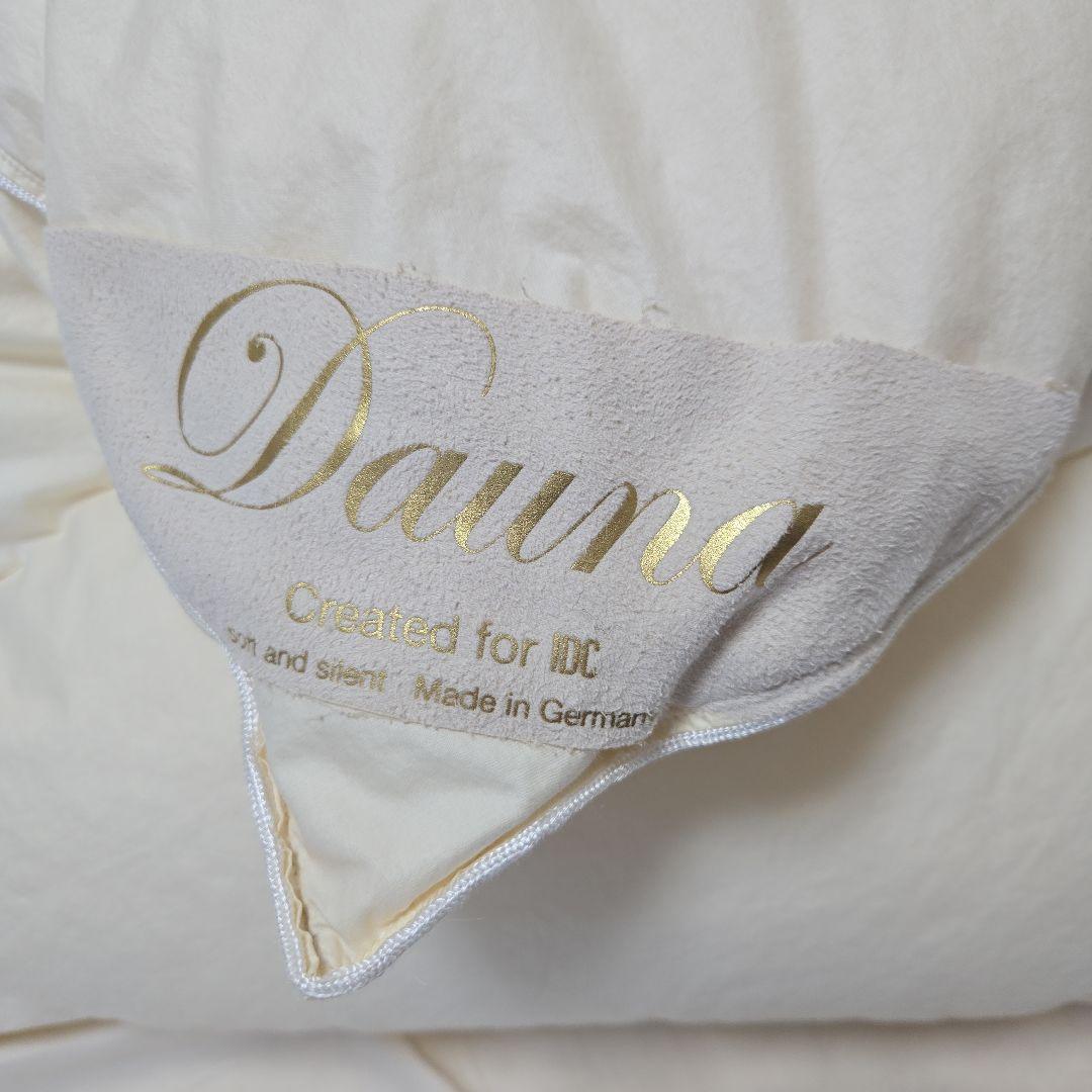Dauna Sサイズ ドイツ製ダウナ　シングルサイズ クリーム色　600g