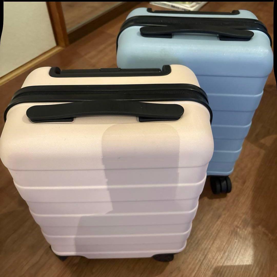 無印良品キャリーケース☆20L☆ピンク＆ブルー2色セット