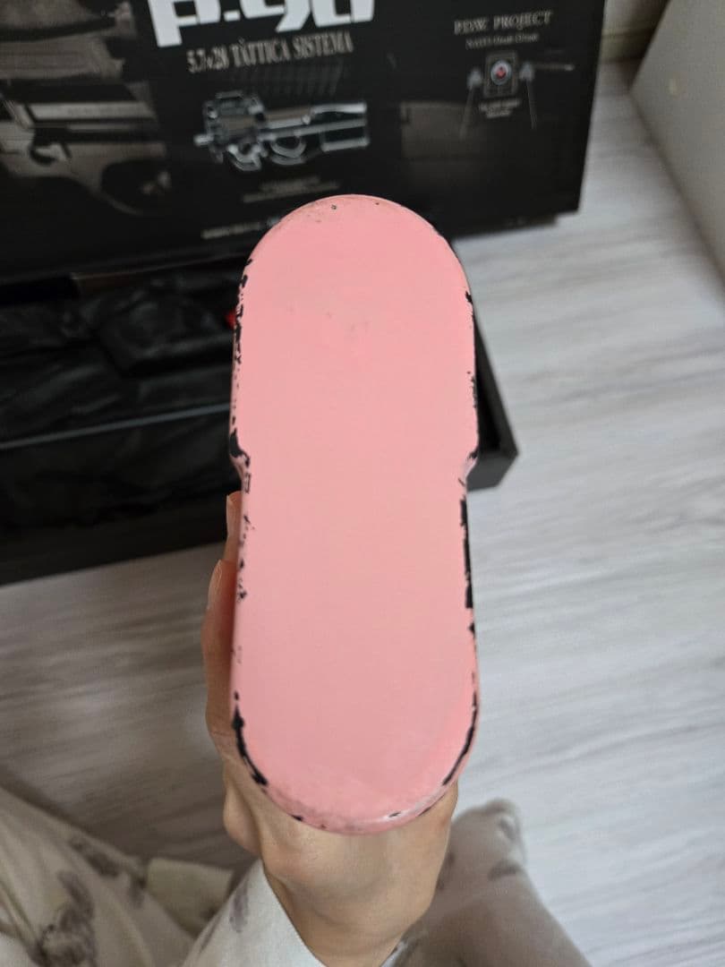 P-90 電動ガン ピンク（カスタム品）