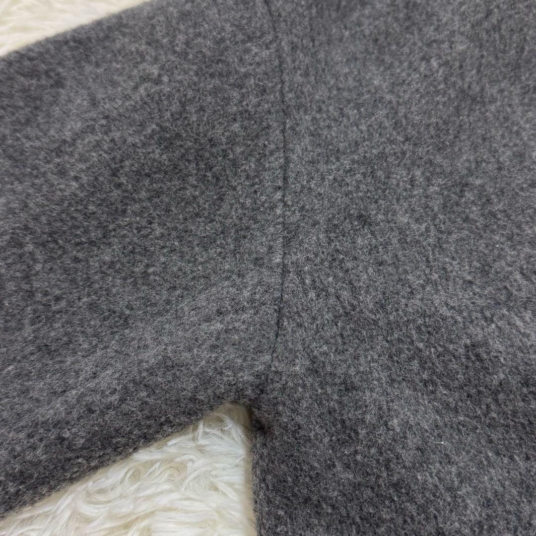 BEARDSLEY ビアズリー フーデッドショートコート グレー