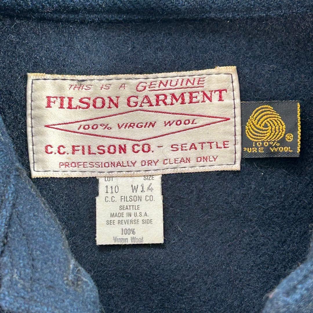 70s〜80sFILSONマッキーノクルーザー USA製100%バージンウール